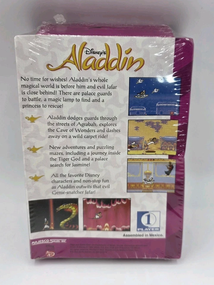 Aladdin Sega Game Gear Rare Factory Sealed From 1994 - Image 2 of 4
