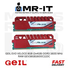 GEIL 8GB (2x4GB) DDR3 1600 MHz RAM GEV38GB1600C11DC