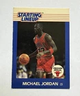 1988 Kenner Starting Lineup Figure Michael Jordan #23 Chicago Bulls NBA Card