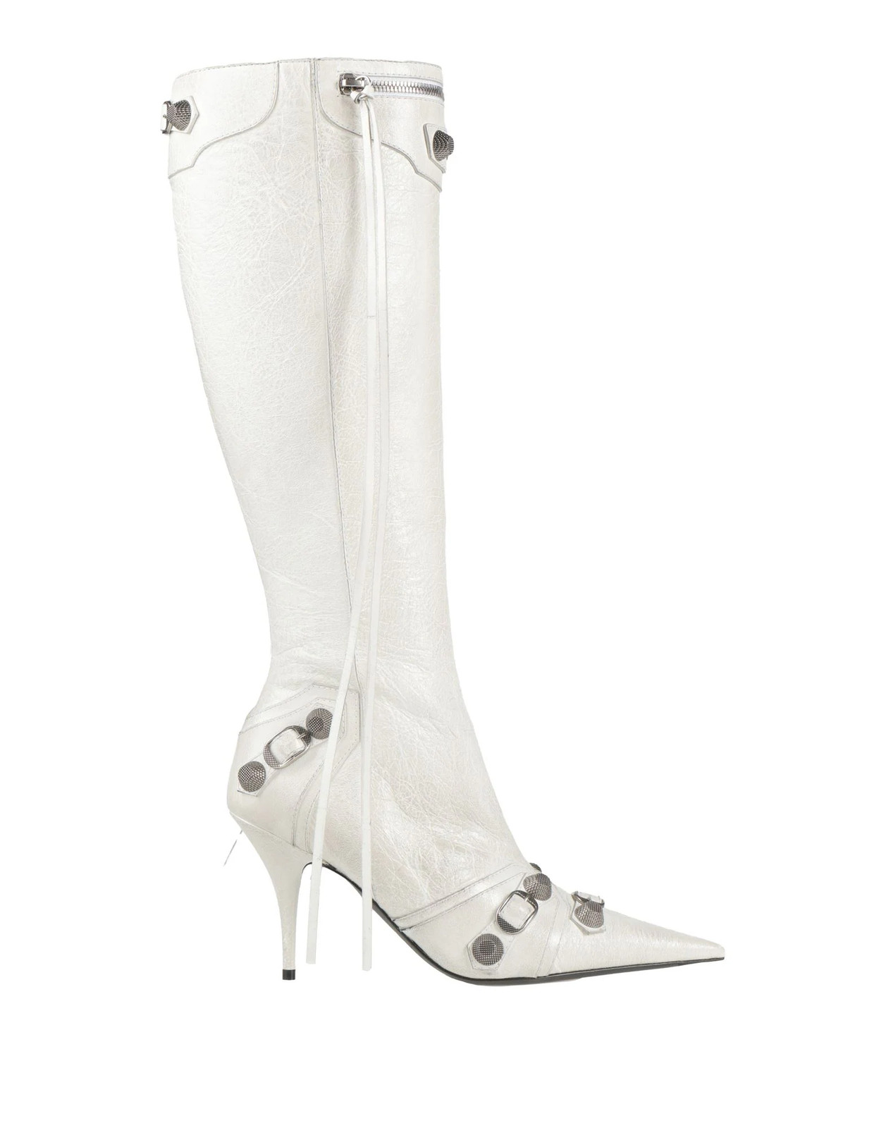 Balenciaga - Women - Leather Boot - Off white 274490₽
