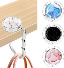 Taschenhalter für Tisch, 4 X Tisch Handtaschenhalter Haken, Faltbare Antirutsch