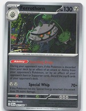 Pokemon TCG Ferrothorn 063/086 ME04: Chaos Rising Reverse Holo NM
