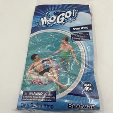 Bestway H2oGo multicolor Swim Ring float New 31.5"x31.5"x7.5"