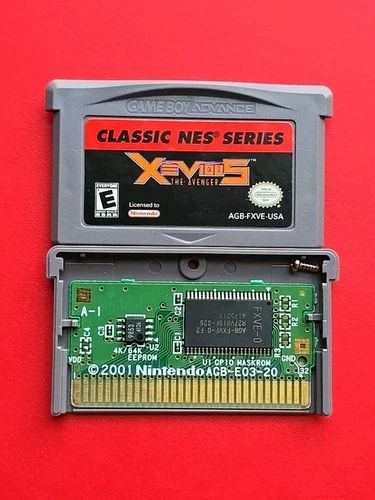 Game Boy Advance Xevious The Avenger Classic NES Series Nintendo GBA Authentic