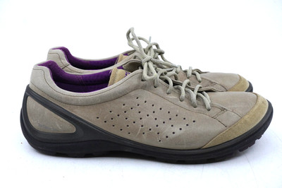 Ecco Biom Fjuel Racer Women's Size 8 EU 39 Tan Sneakers Athletic Shoes