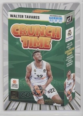 2023 Panini Donruss EuroLeague Crunch Time Press Proof Edy Tavares Walter 10no