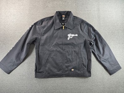Foo Fighters Jacket Men's Size XLR Black Dickies Eisenhower Unlined Debut Album