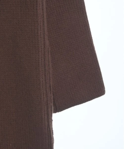 Cappotto donna Maison Margiela S lana marrone con cappuccio