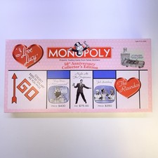 I Love Lucy Monopoly Game 50th Anniversary Collector s Edition - Complete