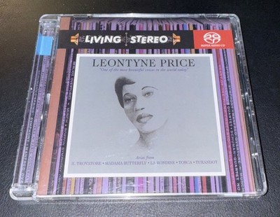 LEONTYNE PRICE Verdi & Puccini Arias SACD 2004 Super Audio CD Blue Album 1961 VG