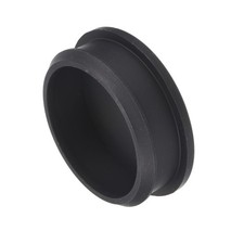 Silicone Snap in Locking Hole Plugs, Seal Cover Panel Round 50.6mm Black,1Pcs