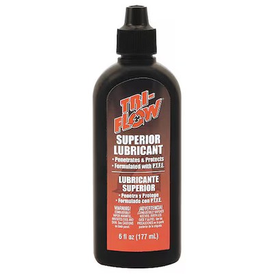 Tri-Flow Tf0021060 6 Oz, Dropper Bottle, Mineral Oil, Brown