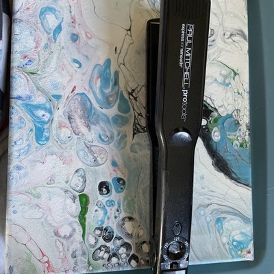 Paul Mitchell Pro Tools Express Ion Smooth 1.25 Inch Flat Iron Black S12NA HOT!