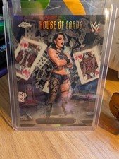 2026 Topps Chrome WWE Rhea Ripley House of Cards HOC-12 SSP Case Hit