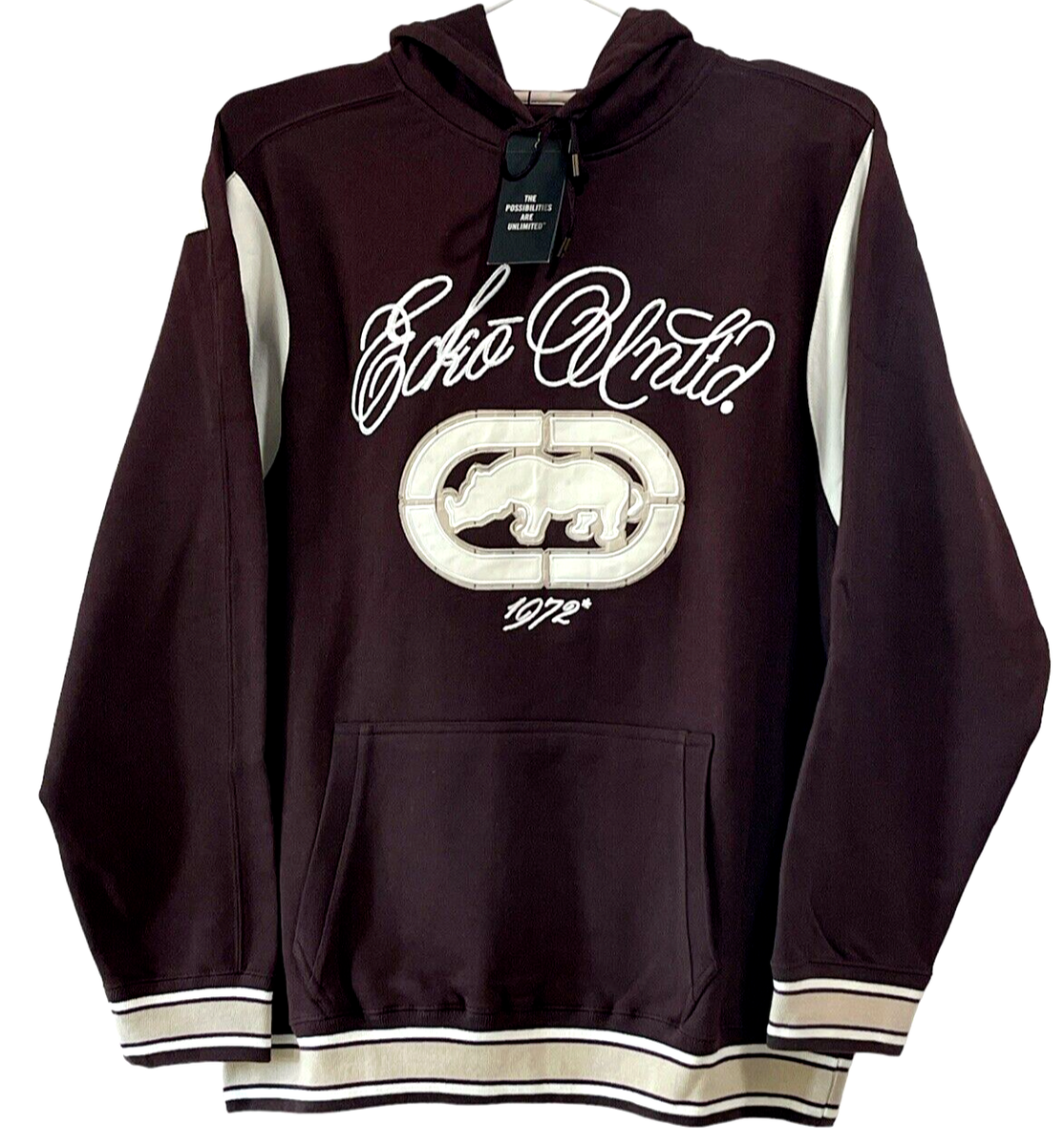 VINTAGE 1990's ECKO UNLIMITED HOODIE SWEATSHIRT HIP HOP VINTAGE 1990's ECKO UNLIMITED HOODIE SWEATSHIRT HIP HOP
