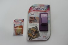 Purple Cow Craft Geek Decorative Pin It Pin Stapler wit 5 Pin Set Buckle Set