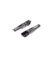 Repose-pieds passager droit + gauche pour BMW S 1000 R titane (complet)