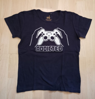 Traktor Gr. M T-Shirt - Addicted - Gaming Wear - Clubwear - GUT
