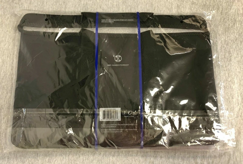 Funda de neopreno resistente al agua Ifit negra para Samsung Galaxy View 2 - totalmente nueva Foto 2 de 2