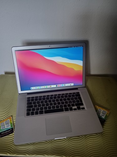 macbook pro 15 a1286 15,6" 2010 i5 8gb 128GB SSD M2 OSX bigsur