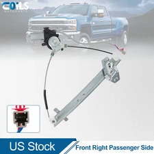 Window Regulator w/ Motor For Honda Civic 2 Door Coupe 2001-2005 Front Right