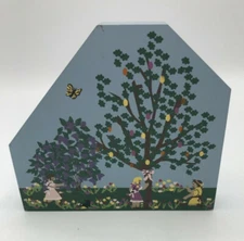 Cat's Meow Village Easter's On Its Way American Holidays 1996 Collector's Club