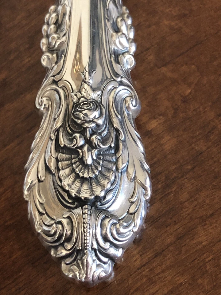 NUEVO Juego de talla de tenedor y cuchillo con mango Wallace Sir Christopher Sterling, ¡REGALO!!  Foto 2 de 4