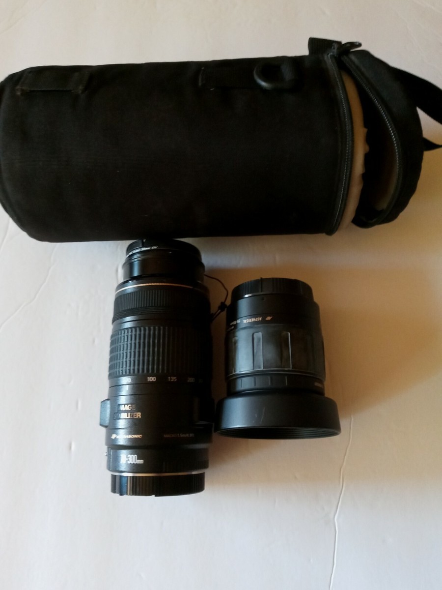 Tamron/Canon 70-300mm 4-5.6 Image Stabilizer Zoom Lens & 28