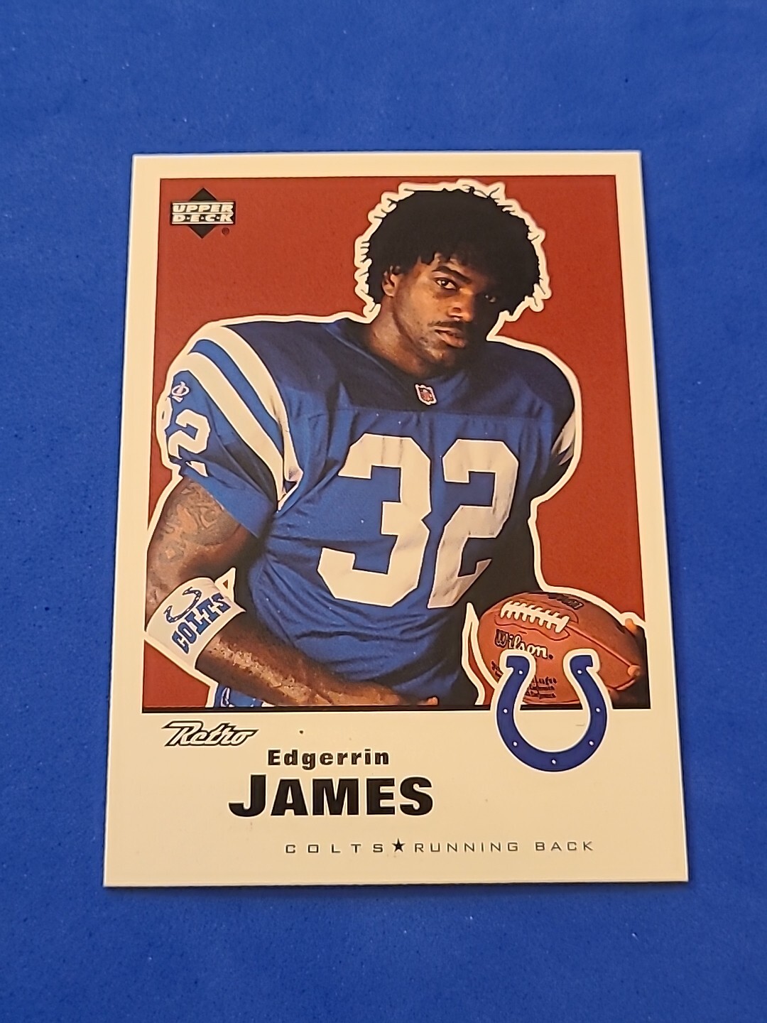 Edgerrin James Upper Deck Retro #66 Base