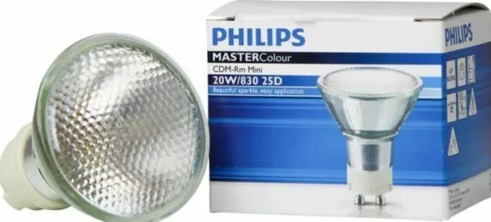GX10 12 X PHILIPS Master colour CDM-RM Elite Mini 20w/830 GX10 MR16 25D  - Image 2 of 2