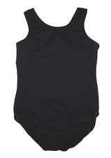 Curtain Call for Class Leotard Leo Tank Front Lining Cotton Black New Nwt Girl