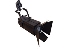 Reggiani LED Theatre Spotlight Studio Fresnel with Rail Mount (220 VAC)