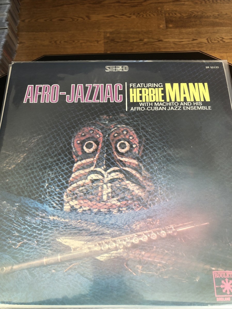 Mint- Herbie Mann Afro Jazz Roulette Records Stereo LP | eBay