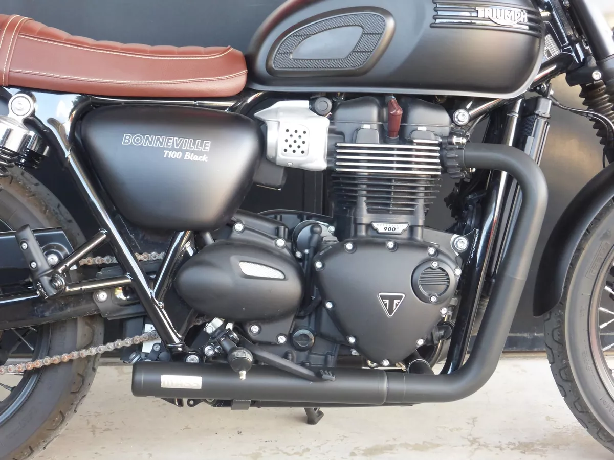 Triumph bonneville sale t100 black 2020