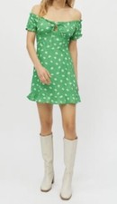 Urban Outfitters Magpie Off-The-Shoulder Mini Dress Size Small