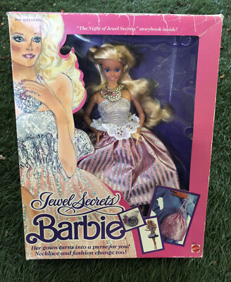 Vintage 1985 Jewel Secrets BARBIE & SKIPPER Set • New & Used #1737