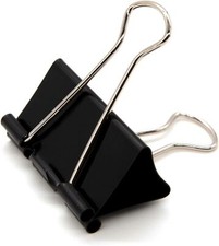  Large Binder Clips 1.6-Inch (24 Pack), Big Paper Clamps Clips For Office