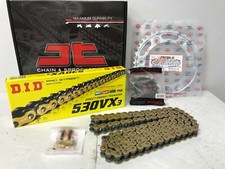 HONDA FIREBLADE CBR1000RR CHAIN AND SPROCKET KIT 2008 TO 2016 DID GOLD X-RING