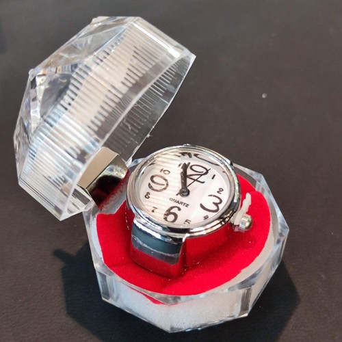 anello elastico con orologio quarzo - lady watch - Picture 2 of 6
