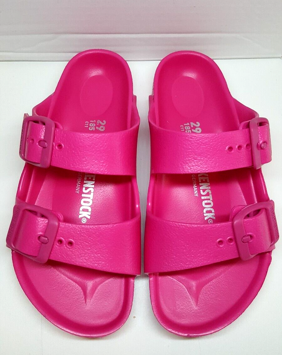BIRKENSTOCK RUBBER ARIZONA SANDALS KIDS SIZE UK 10 EU 29- HOT