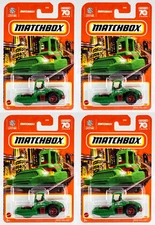 2023 Matchbox #52 Road Roller™ GREEN | RED | STREET WORKS | 4-PACK LOT | FSC