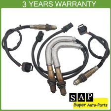 4X Oxygen Sensor Up+Downstream For BMW 550i 11-15 650i 750i Alpina B6 X5 X6 4.4L