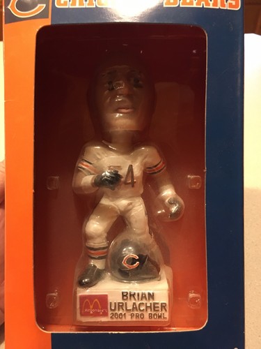 Brian Urlacher Chicago Bears Mcdondals Bobble Head NIB - Picture 2 of 5