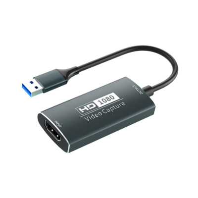 USB Recording Capture Switch HDMI-compatible Card Grabber for Streaming Record