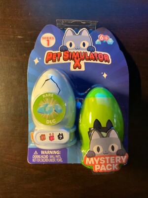 Pet Simulator X - Series 1 - 2 Pack - Mystery Egg with DLC - NEW / IN HAND