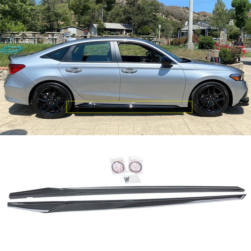2022-2025 Honda Civic 11th Gen Sedan HPD Style Carbon Look Side