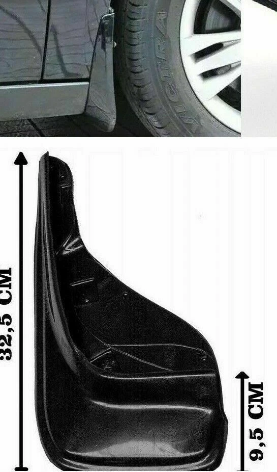 2x mud flaps splash guards front for Opel Zafira A Zafira B eBay