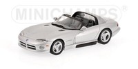 430144034 Minichamps 1:43 Dodge Viper Cabrio 1993 Silver
