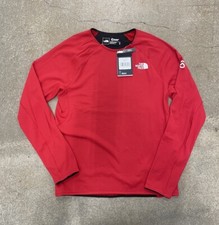 North Face Summit Series FutureFleece Crew Neck TNF Red Mens New