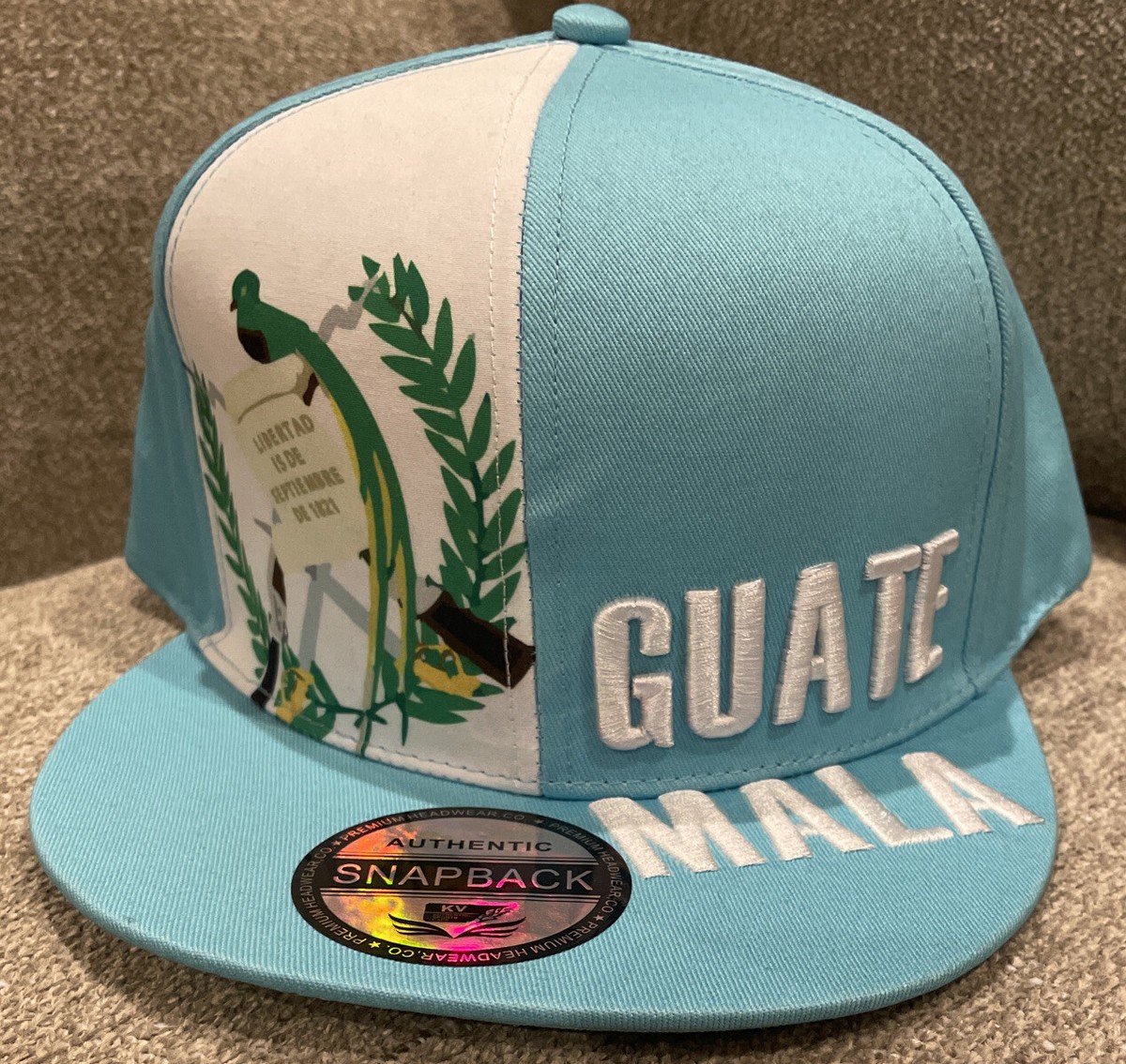 Gorra De Guatemala Baseball Cap SnapBack Hat Embroidered